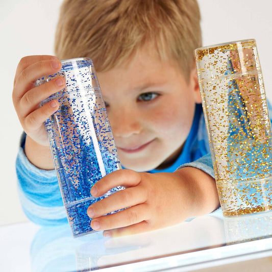 Sensory glitterstorm set - set van 3