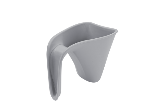 Voordeelset Babybad, standaard, badborstel en badkan Grijs