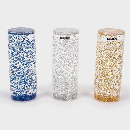 Sensory glitterstorm set - set van 3
