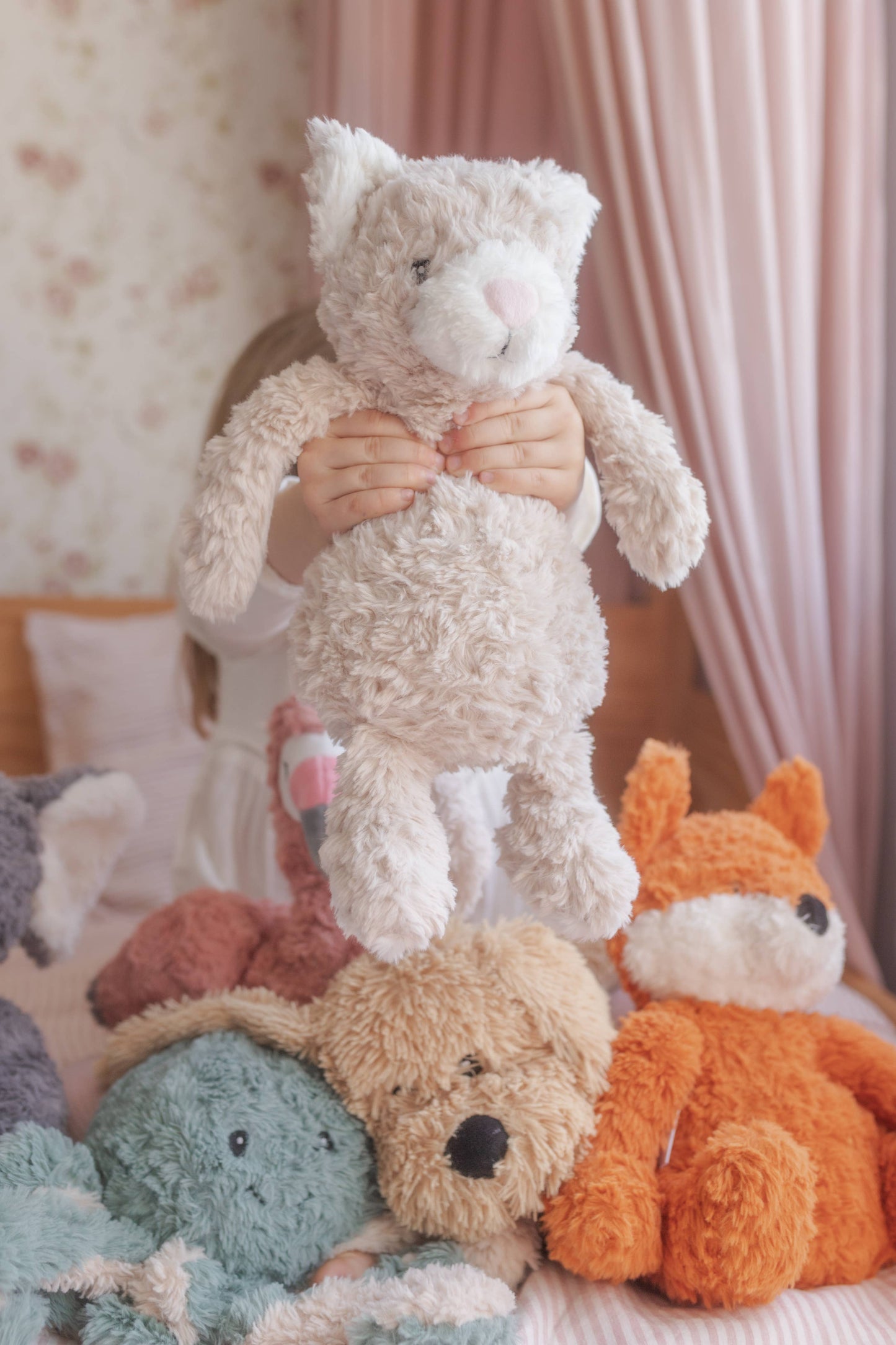 Pickles de Kat verzwaarde knuffel