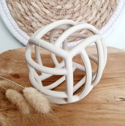 (Kraam)cadeauset flexbal, bijthandschoen en fruitspeen