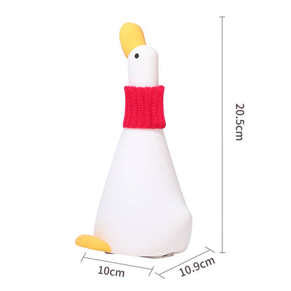 Voordeelset Verzwaringsknuffel met droom/slaapspray en nachtlamp Gans