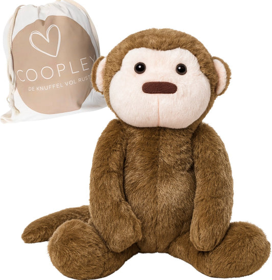 Verzwaarde knuffel Andy de Aap